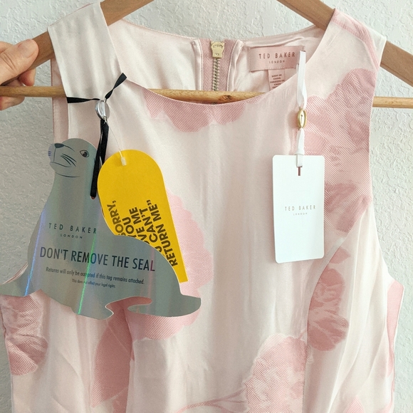 Ted Baker Wylieh Floral Midi Dress - Picture 4 of 5